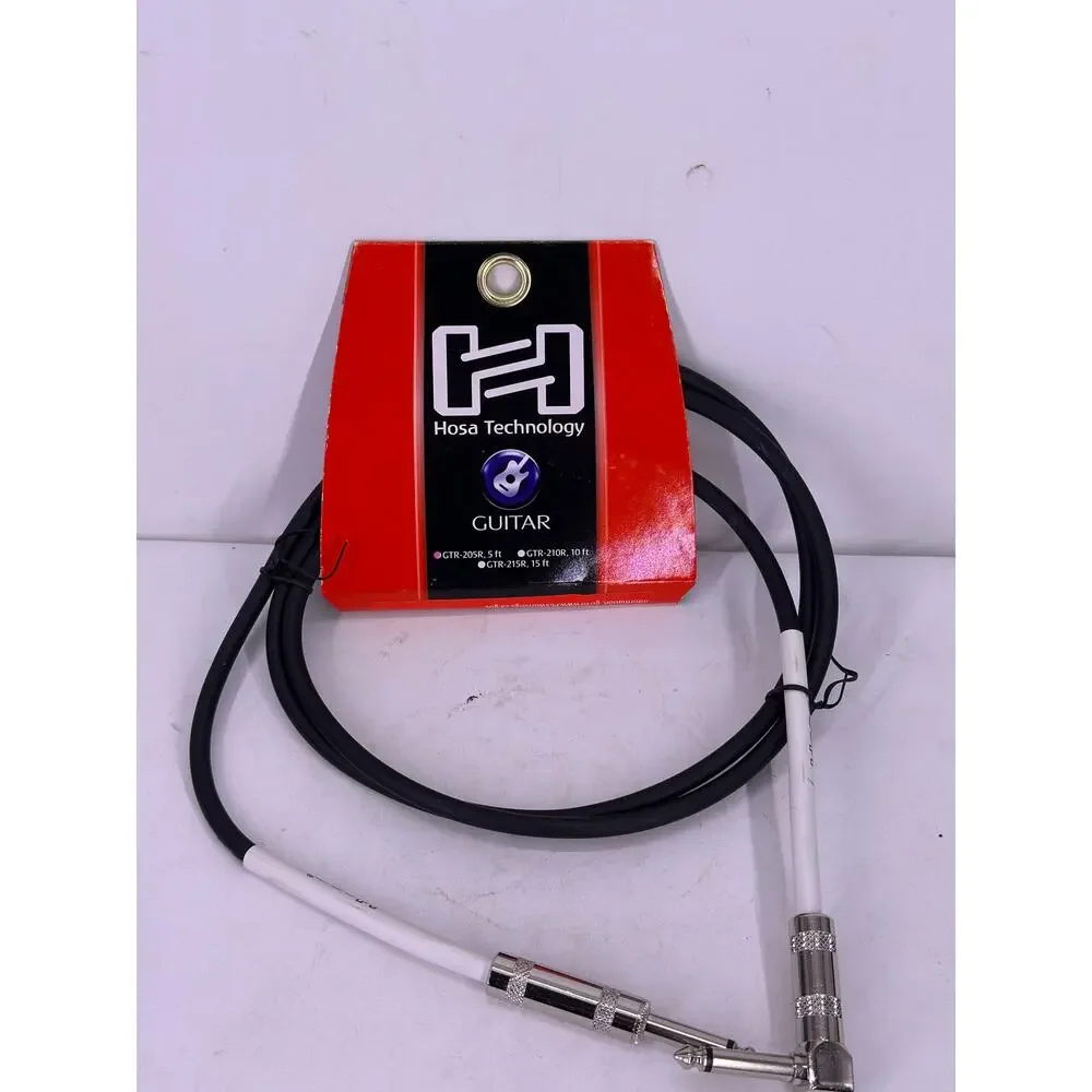 Hosa GTR-205R Guitar Instrument Bass Cable 1/4